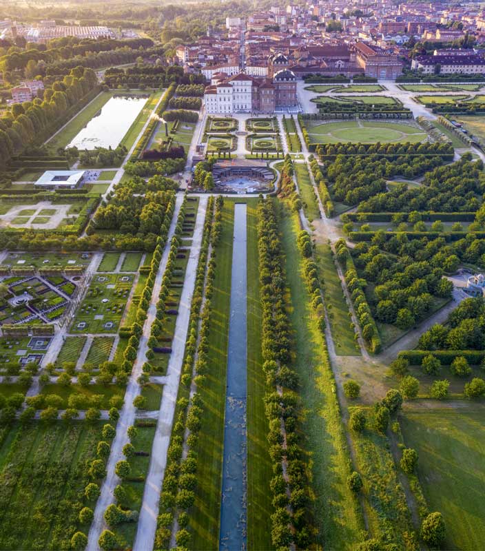 Vista Reggia Venaria Panoramica