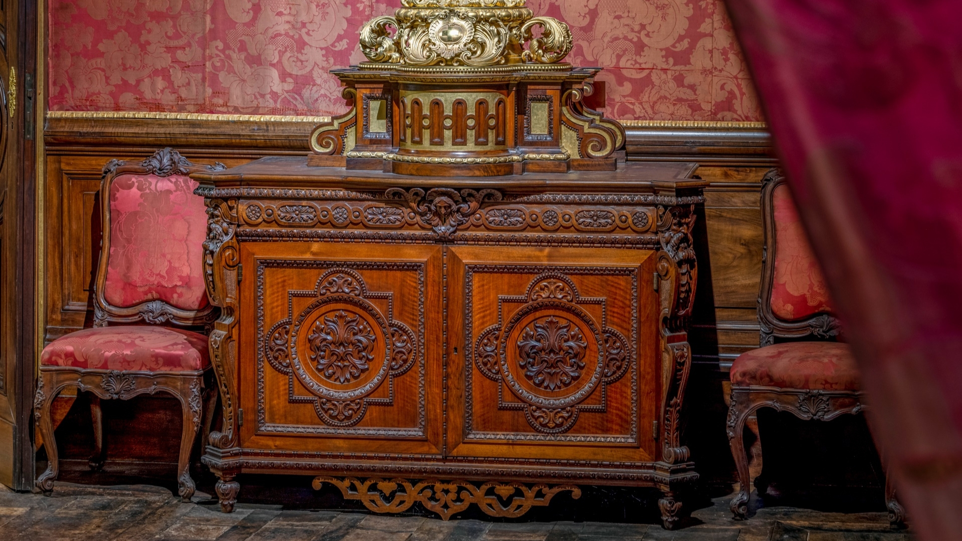 Camera da letto della regina, Appartamento di Vittorio Emanuele II e Maria Adelaide